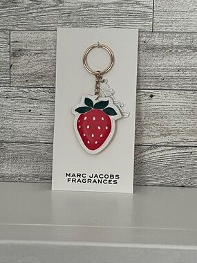 GWP- Marc Jacobs Fragrances Red Strawberry Charm Keyring/Bag Charm